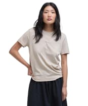 Women's Barbour Ava Top - Light Sand