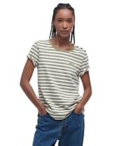 Women's Barbour Ferryside Top - Dusky Green