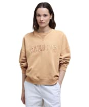 Women's Barbour Millie Sweatshirt - Toast