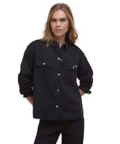 Women's Barbour International Emerson Overshirt - Black