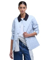 Women's Barbour Annandale Quilted Jacket - Breeze Blue