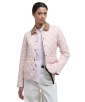 Women's Barbour Deveron Quilted Jacket - PRIMROSE PINK/IC