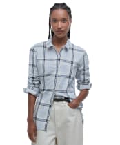 Women’s Barbour Seaglow Shirt - New Navy Check