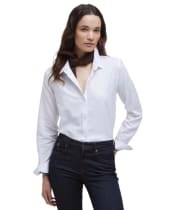Women's Barbour Glades Shirt - White / Gardenia