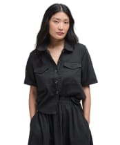 Women's Barbour Luna Shirt - Black