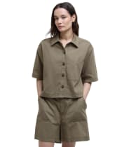 Women's Barbour Cary Shirt - Dusky Green
