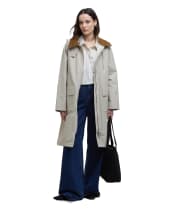 Women's Barbour Jema Showerproof Jacket - Light Sand