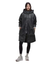 Women's Barbour International Atlas Showerproof Jacket - Black