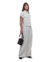 Women's Barbour International Riley Trousers - Light Stone