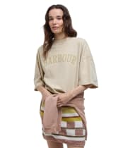 Women's Barbour Katie T-Shirt - Washed Khaki