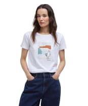 Women's Barbour Merseyside T-Shirt - White