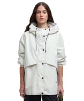 Women's Barbour Naomi Waterproof Jacket - Salt