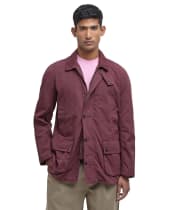 Men's Barbour Ashby Casual Jacket - Burnt Heather