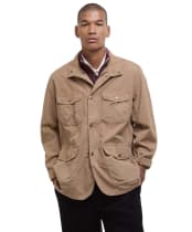 Men's Barbour Ogston Casual Jacket - Stone