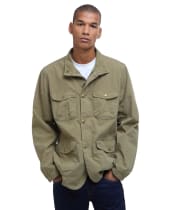 Men's Barbour Ogston Casual Jacket - Bleached Olive