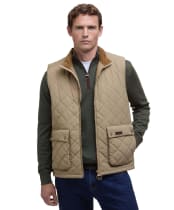 Men's Barbour Fernwood Gilet - Military Brown