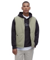 Men's Barbour Re-Engineered Liddesdale Gilet - Bleached Olive