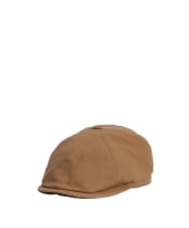 Men's Barbour Fawdon Bakerboy Hat - Military Brown
