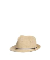 Men's Barbour Bransdale Trilby Summer Hat - Natural
