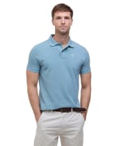 Men's Barbour Sports Polo 215G - Lead