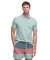 Men's Barbour Sports Polo 215G - Pale Apple