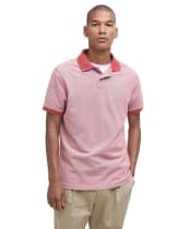 Men's Barbour Sports Polo Mix Shirt - Red Spice