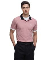Men's Barbour International Howall Polo Shirt - Vintage Pink