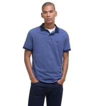 Men's Barbour Lynmouth Tipped Tailored Fit Polo Shirt - Oceana