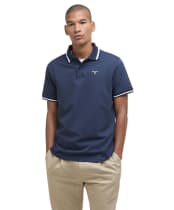 Men's Barbour Ferrybridge Lightweight Tailored Fit Polo Shirt - Navy