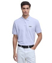 Men's Barbour International Lightweight Pique Essential Polo Shirt - Thistle