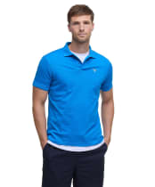 Men's Barbour Active Tailored Fit Polo Shirt - Sports Blue