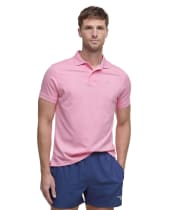 Men's Barbour Active Tailored Fit Polo Shirt - Candy Pink