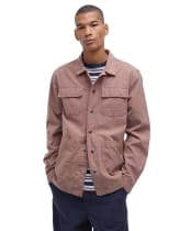 Men's Barbour Grindle Cargo Relaxed Overshirt - WASHED HEATHER