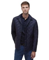 Men's Barbour Tyne Liddesdale Quilted Jacket - Navy