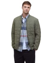 Men's Barbour Elmstone Quilted Jacket - Uniform Green