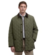 Men's Barbour Edale Quilted Jacket - Fern