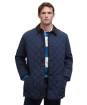 Men's Barbour Edale Quilted Jacket - Navy