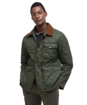 Men's Barbour Horton Quilted Jacket - Fern