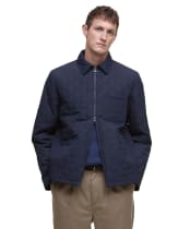 Men's Barbour Filey Ultralight Quilted Jacket - Navy