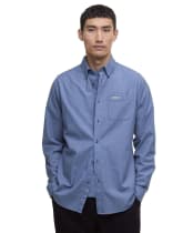 Men's Barbour International Kinetic Shirt - Washed Blue