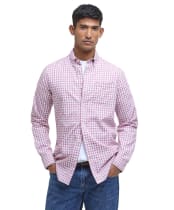Men's Barbour Kanehill Tailored Fit Shirt - Washed Raspberry