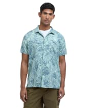 Men's Barbour Falmouth Printed Summer Fit Shirt - Pale Apple