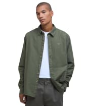 Men's Barbour Garment Dyed Oxtown Relaxed Fit Shirt - Light Sage