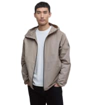 Men's Barbour International Peckett Showerproof Jacket - Timberwolf