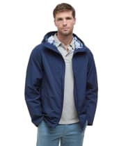 Men's Barbour Wylam Showerproof Jacket - Navy / Northshore Tartan