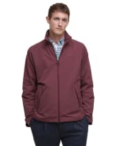 Men's Barbour Keld Showerproof Jacket - Burnt Heather