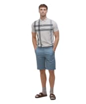 Men's Barbour Smart Chino Shorts - Lead