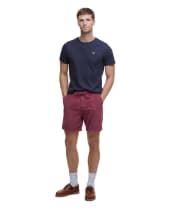 Men's Barbour Washed Cord Relaxed Shorts - Washed Raspberry