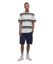 Men's Barbour Grindle Cargo Relaxed Shorts - Navy