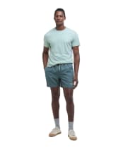 Men's Barbour Staple Logo 5' Swim Shorts - Vintage Teal